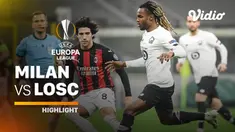 Berita video Highlights Liga Europa, AC Milan dikalahkan wakil Prancis, Lille dengan skor 0-3.