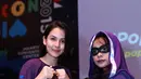 Estelle Linden, pemeran utama dalam film superhero 'Valentine' di acara Pop Con Asia 2015, Jakarta, Sabtu (8/8/2015). (Wimbarsana/Bintang.com)
