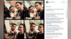 Rina Nose mencurahkan isi hatinya tentang percintaannya yang sedang dijalin dengan pria asal Brunei Darussalam.