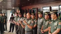 Kapolri Terima Kunjungan Kehormatan Panglima TNI, Bahas Sinergitas hingga Pemilu 2024