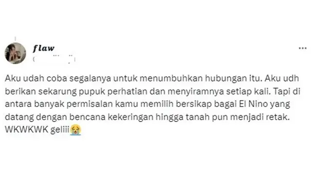 6 Cuitan Kocak Cara Putusin Pacar Ala Jurusan Kuliah, Bikin Tak Habis Pikir