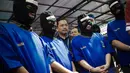 Ganja seberat 2.167,6 gram itu didapat BNN dari Ujang Asum (35), sopir truk sampah Dinas Kebersihan dan Pertamanan Kota Tangerang. (Liputan6.com/Faizal Fanani)