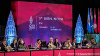 Sherpa G20 ke-3 di Yogyakarta dengan fokus utama penyusunan draf leaders’ declaration sebagai dokumen yang akan diadopsi pada Konferensi Tingkat Tinggi G20 15-16 November mendatang.
