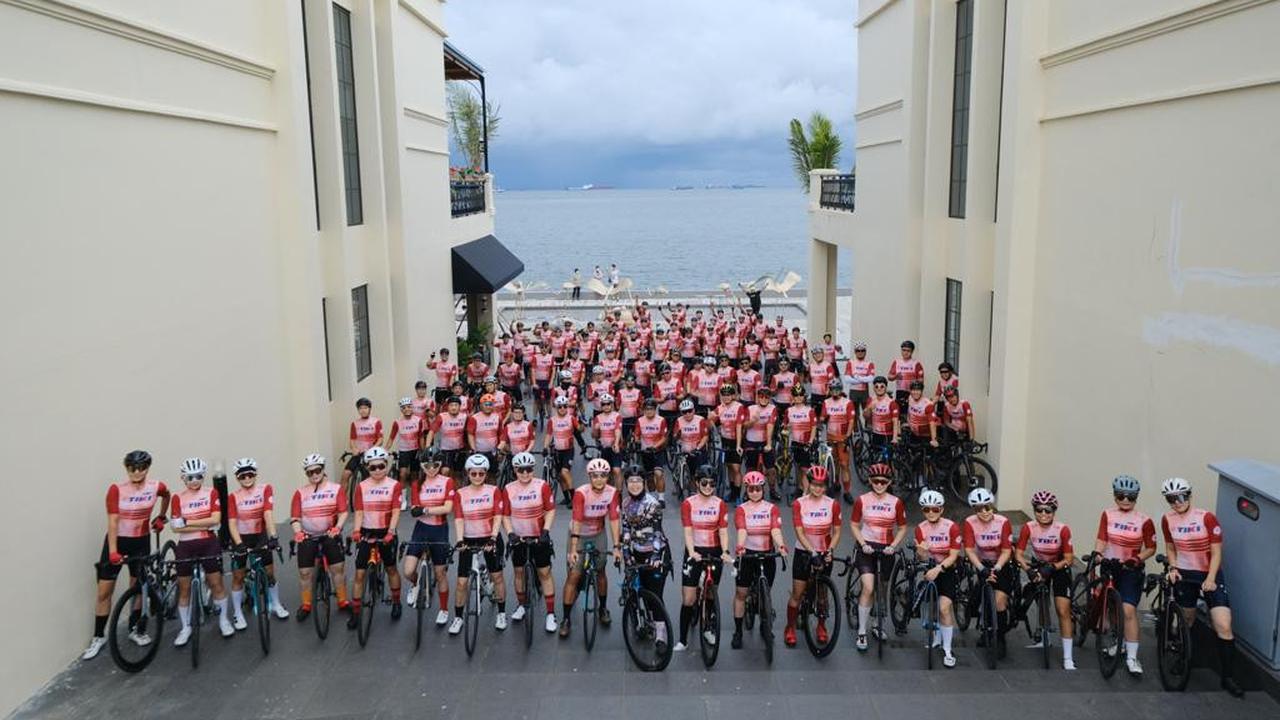 Komunitas sepeda Oljen CC Makassar