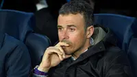 Pelatih Barcelona asal Spanyol, Luis Enrique. (AFP/Lluis Gene)