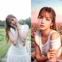 Lisa BLACKPINK unggah foto cantiknya untuk shooting promosi Pariwisata Thailand (@lalalalisa_m @tourismthailand)