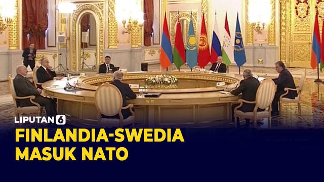 Finlandia-Swedia Masuk NATO, Vladimir Putin: Rusia Tak Ada Masalah dengan Mereka&nbsp;
