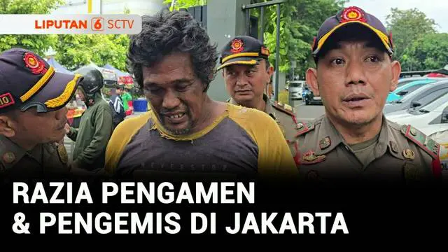 VIDEO: Dramatis! Aksi Kejar-Kejaran Satpol PP Tangkap Pengamen Berkostum Badut