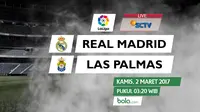 Susunan Pemain Real Madrid Vs Las Palmas