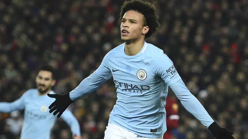 Manhcester City, Top Scorer, Leroy Sane