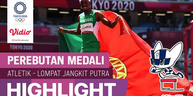 VIDEO: Medali Emas untuk Atlet Portugal, Pedro Pichardo di Lompat Jangkit Putra Olimpiade Tokyo 2020