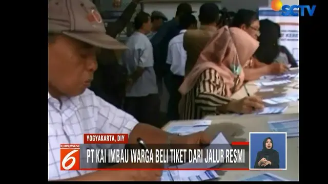 Tiket KA Yogyakarta hampir habis, PT KAI sediakan tiket tambahan mencapai 8344 buah.