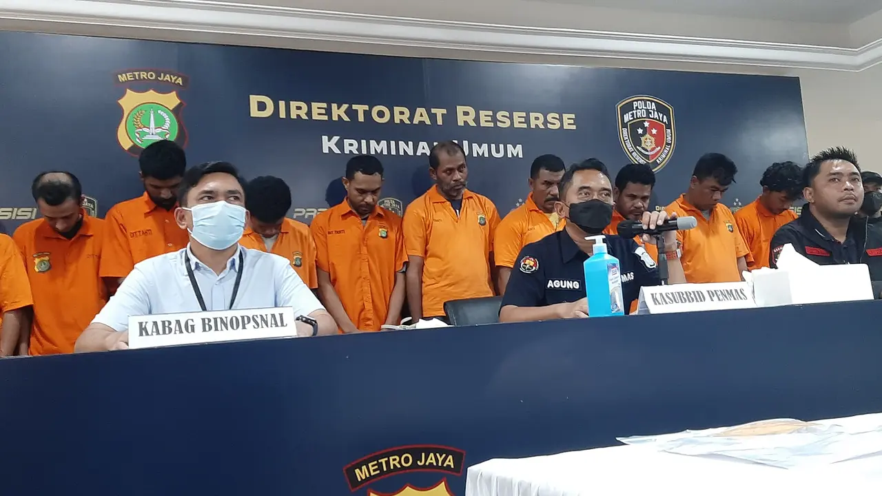 Duduki Rumah Purnawirawan, 10 Preman Ditangkap