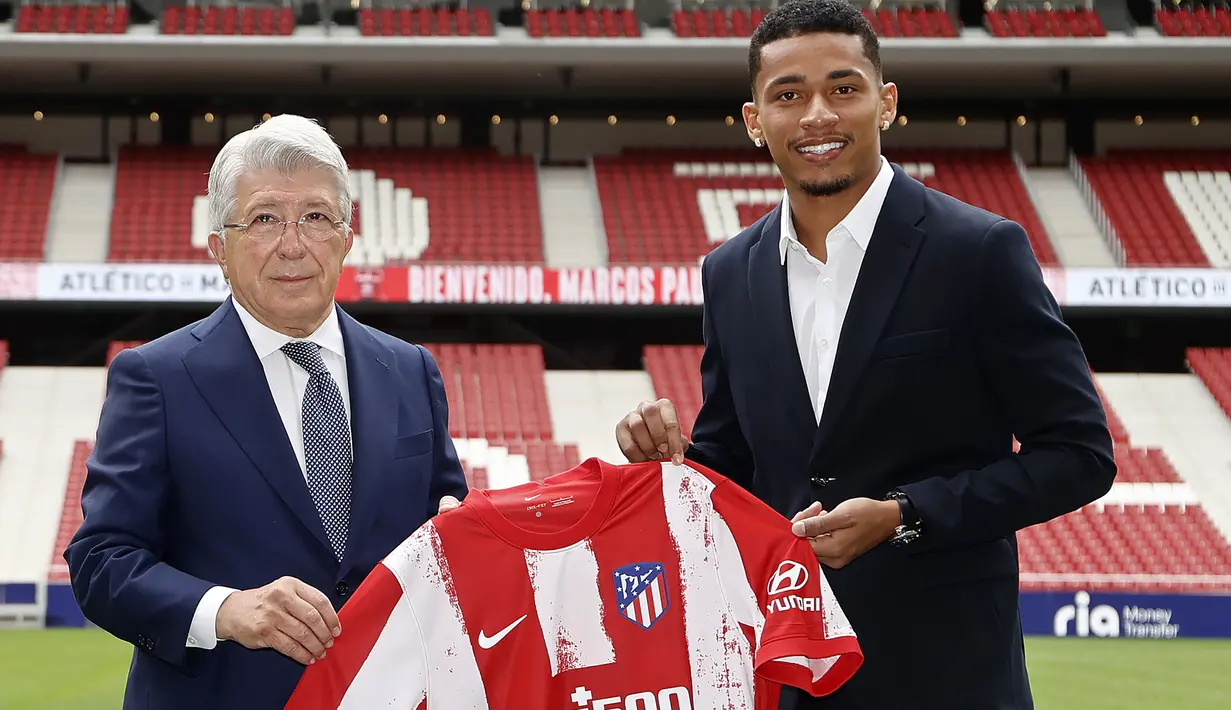 Marcos Paulo didatangkan Atletico Madrid secara gratis dari Fluminense pada awal musim 2021/2022. Hingga kini sang pemain belum sekali pun membela Atletico Madrid karena langsung dipinjamkan ke beberapa klub seperti Famalicao, Mirandes dan Sao Paulo. (twitter.com/atletienglish)
