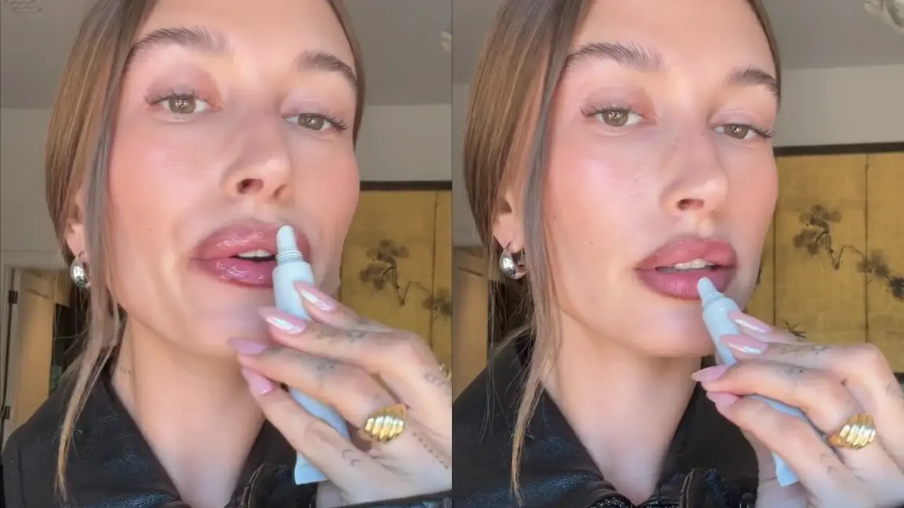 How To Urutan Membuat Glazed Brownie Lips ala Hailey Bieber yang