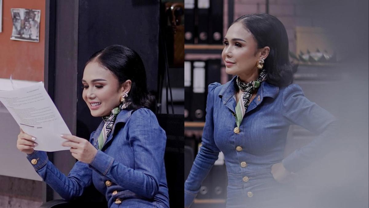 Pesona Abadi Yuni Shara: Gaya Vintage 90-an yang Bikin Pangling!