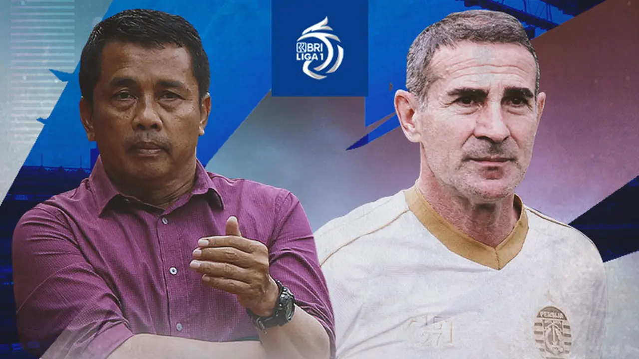 BRI Liga 1 - Duel Pelatih - Persela Lamongan Vs Persija Jakarta