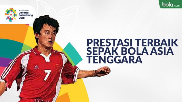 Berita video prestasi terbaik negara-negara Asia Tenggara pada cabang sepak bola Asian Games.