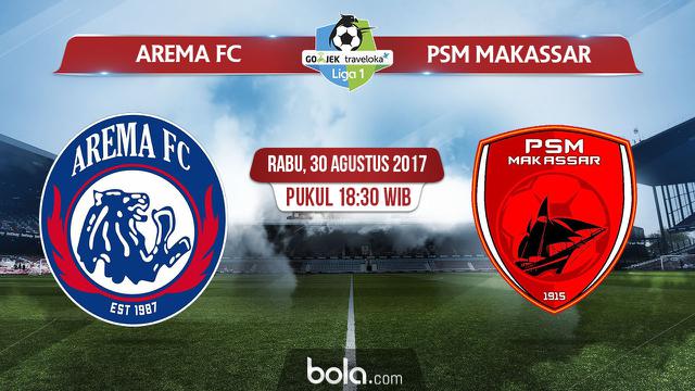 Arema FC Vs PSM Makassar