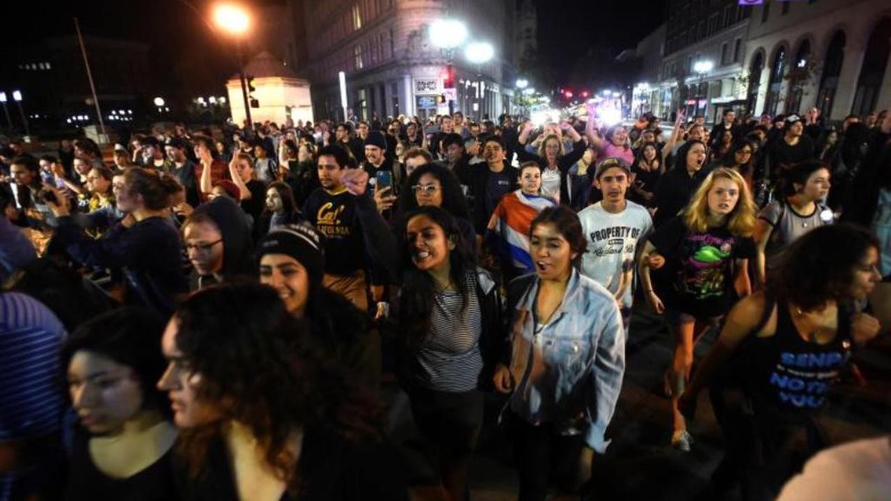Anti-Trump Lakukan Unjuk Rasa di 7 Kota