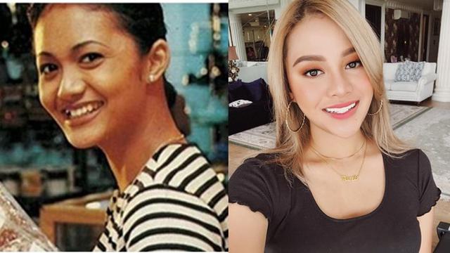 6 Beda Gaya Foto Remaja Krisdayanti dan Aurel Hermansyah, Bak Pinang Dibelah Dua