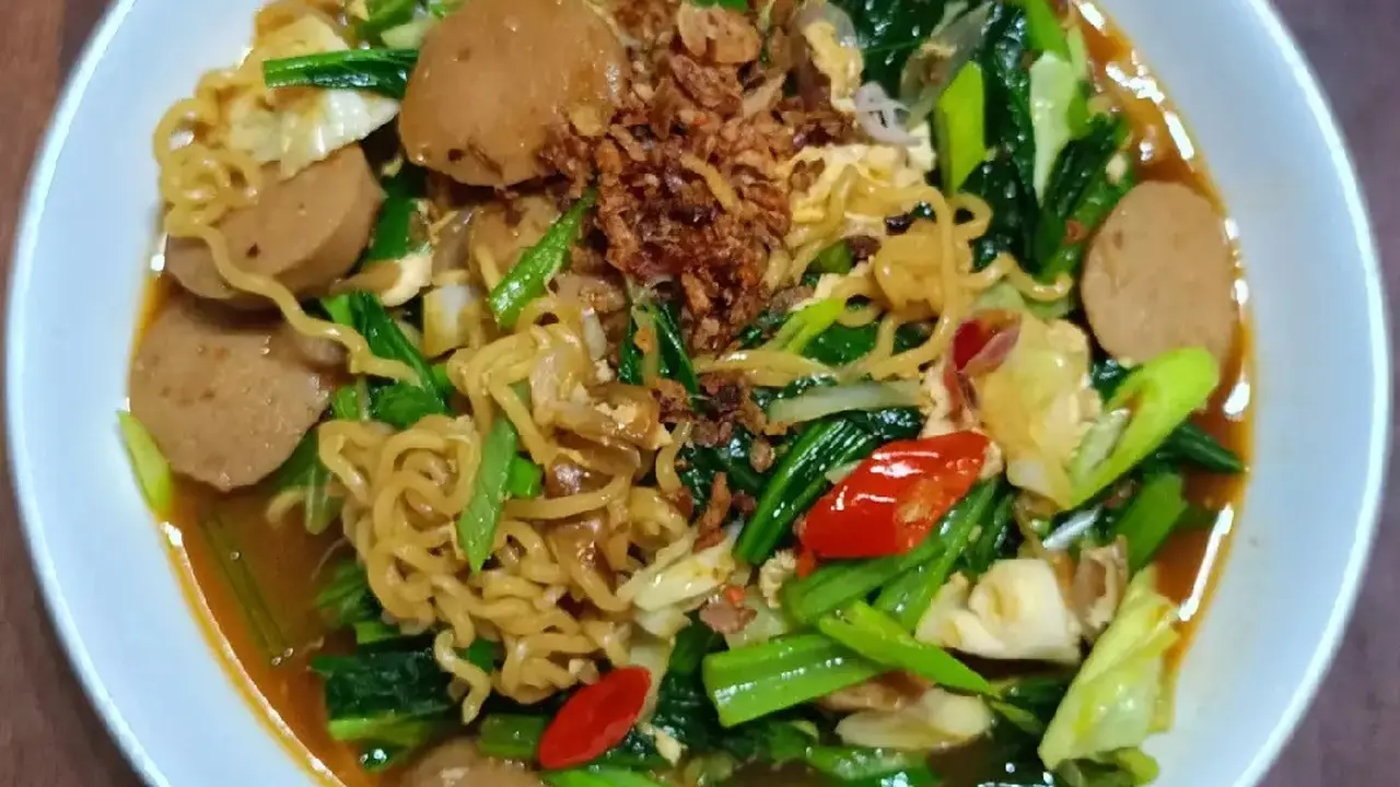 Resep mie get khas Cirebon. (dok. Cookpad  @tommy1103)