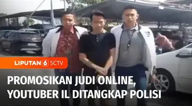 Ditreskrimsus Polda Jawa Barat, menangkap selebgram sekaligus Youtuber, karena terbukti menerima endorsemen atau mempromosikan judi online. Youtuber pria yang kerap menggunakan hijab serta pakaian emak-emak dalam setiap konten videonya mampu meraup p...