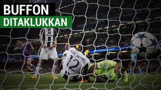 Berita video kiper Juventus, Gianluigi Buffon, 4 kali ditaklukkan pemain Real Madrid pada Final Liga Champions 2016-2017, Sabtu (3/6/2017).