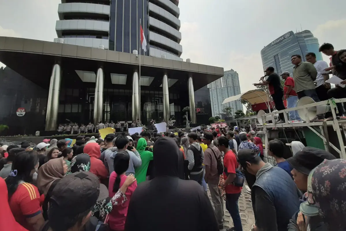 Demo Karyawan PT Palma Satu