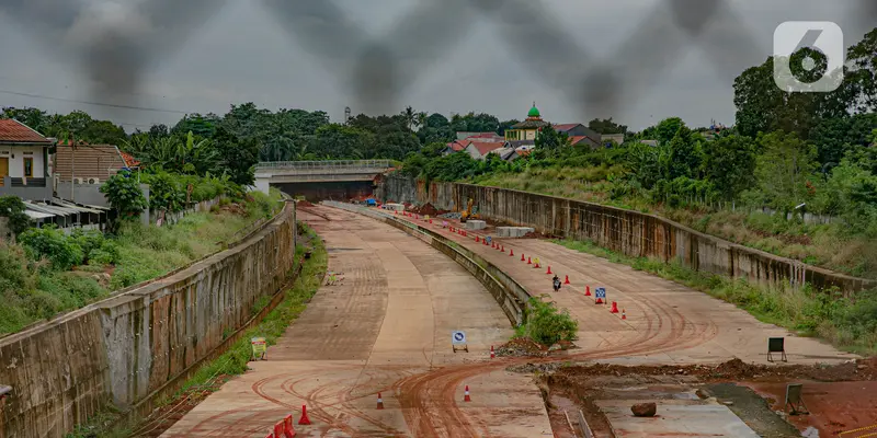 Progres Pembangunan Jalan Tol Serpong-Cinere