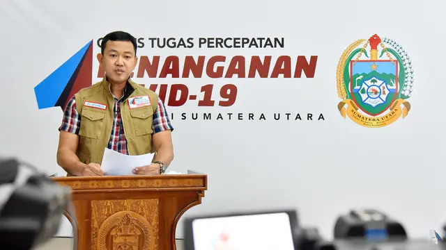 Jubir Gugus Tugas Percepatan Penanganan COVID-19 Provinsi Sumut, Mayor Kes dr Whiko Irwan
