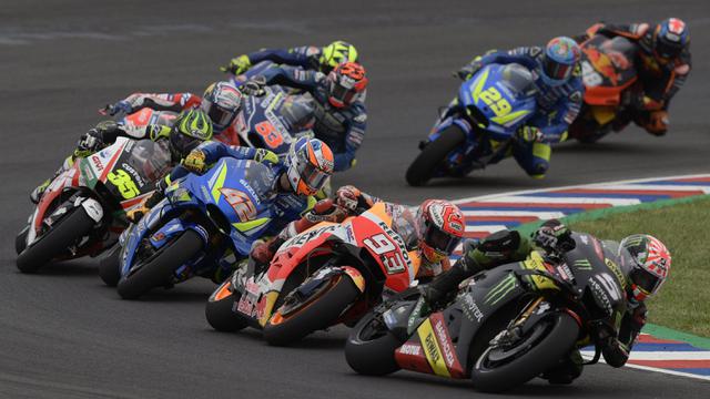 FOTO: Crutchlow Tercepat di MotoGP Argentina, Marquez-Rossi Senggolan