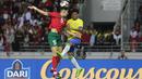 Kemenangan ini melanjutkan keajaiban Maroko di Piala Dunia 2022 lalu yang berhasil mencapai semifinal. (AP Photo/Mosa'ab Elshamy)