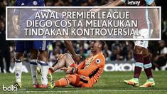 Pada 2 laga awal Premier League, salah satu bomber andalan Chelsea Diego Costa melakukan tindakan kontroversi saat dimulainya musim 2016-201
