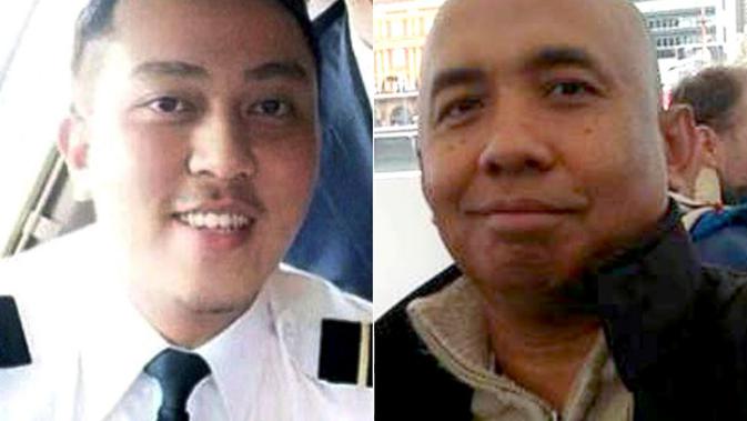 Kopilot Fariq dan Kapten pilot Zaharie (ABC News)