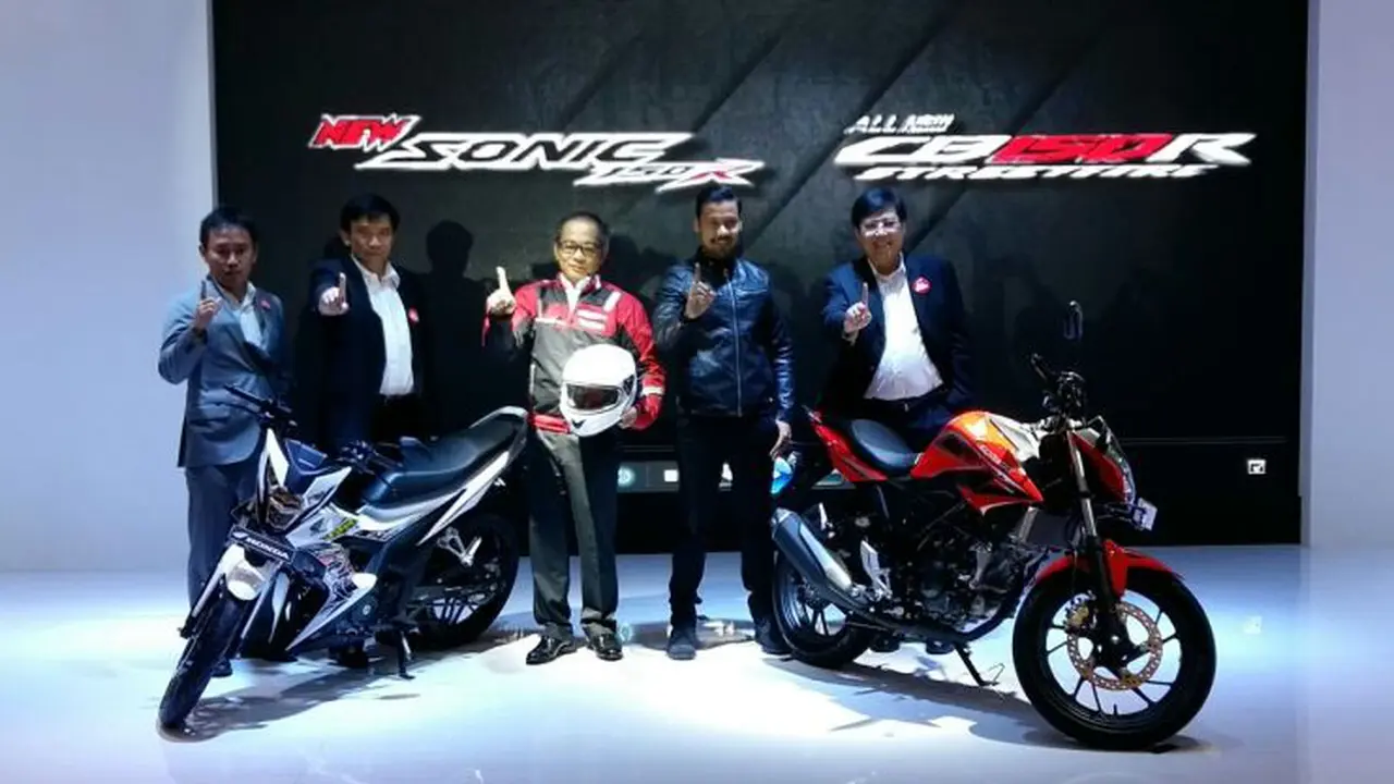 AHM Luncurkan Honda Sonic dan All New CB150R