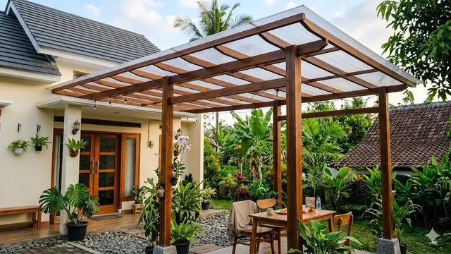 Kanopi Sederhana Tapi Terlihat Mahal