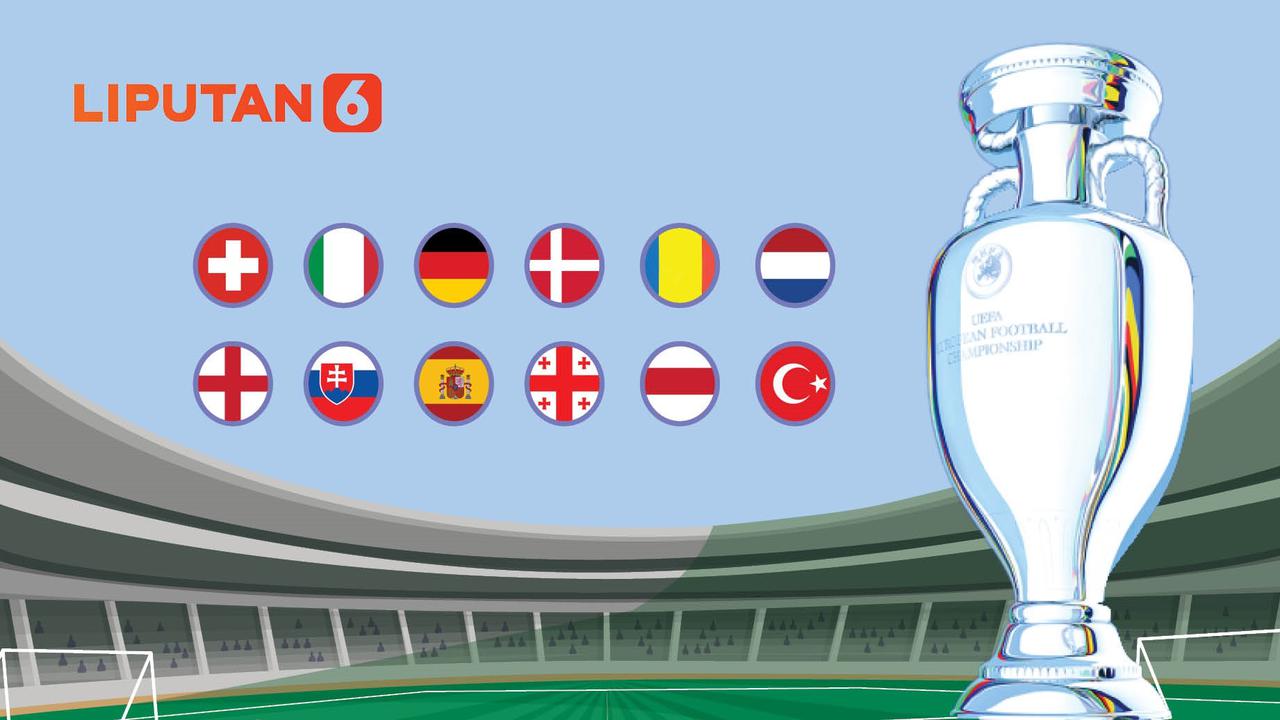 Banner Infografis Jadwal Euro 2024 Babak 16 Besar. (Liputan6.com/Abdillah)