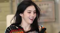 Menyusul sang kekasih, Han So Hee sudah tiba di Korea pada 18 Maret 2024. [@hansohee4ever]
