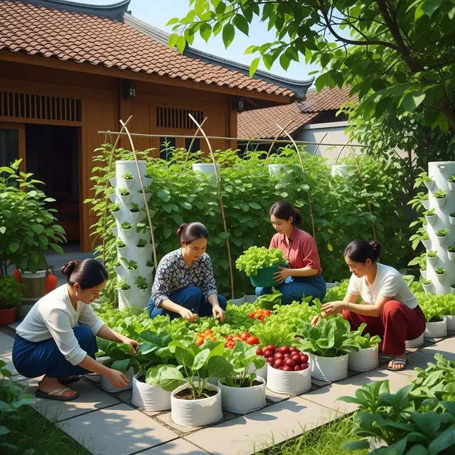 Optimalisasi Pekarangan Rumah (Image by Gemini AI)