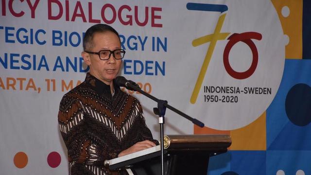 Wamenlu Mahendra Siregar.