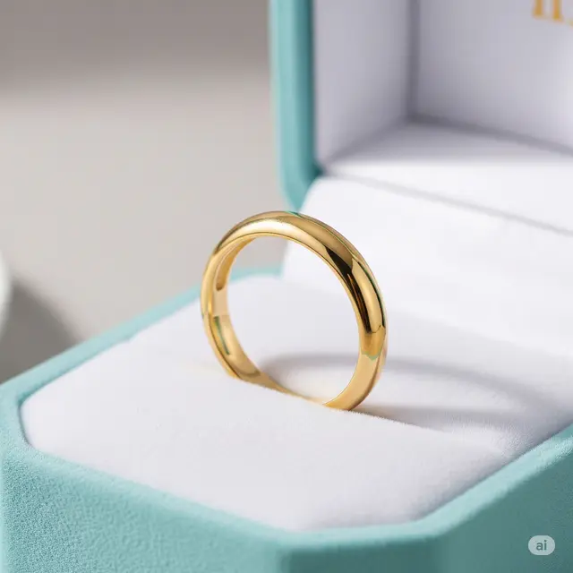 Pilihan Cincin Emas Anak Bayi Anti Alergi