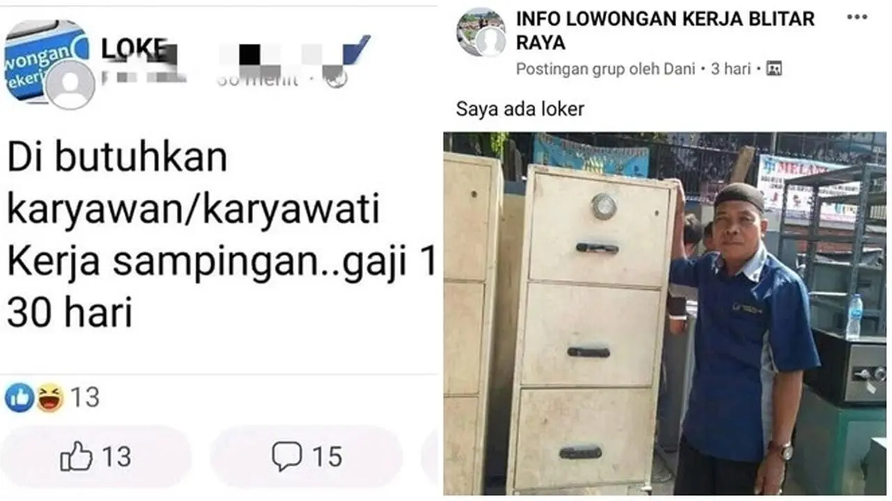 6 Status Facebook Info Lowongan Kerja Nyeleneh Ini Bikin Pelamar Garuk Kepala