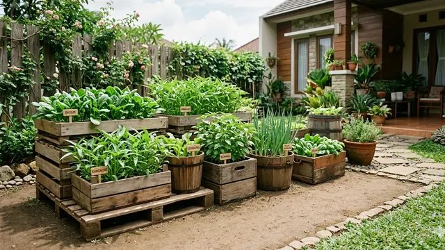 Kebun Sayur untuk Ibu Rumah Tangga Usia 50-an. Gemini
