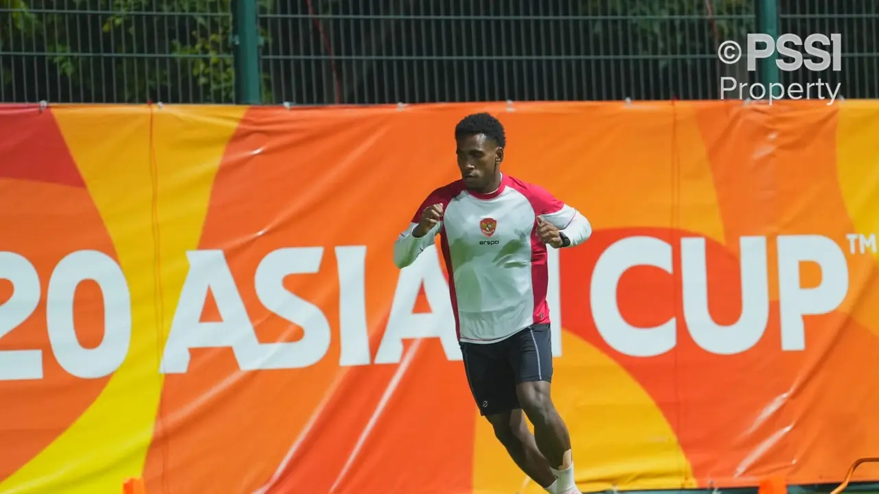 Iqbal Gwijangge - Timnas Indonesia U-20 di Piala Asia U-20 2025