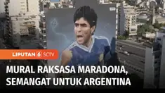 Piala Dunia 2002 tinggal hitungan hari. Dukungan pun terus mengalir bagi negara-negara yang berlaga di Qatar nanti. Seperti tim nasional Argentina, yang mendapat dukungan unik, berupa mural raksasa bergambar sang legenda, Diego Armando Maradona. Sepe...