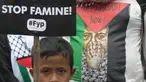 Peserta aksi bela Palestina berunjuk rasa di depan Kedutaan Besar (Kedubes) Mesir, Jakarta, Senin (4/3/2024). (merdeka.com/Imam Buhori)
