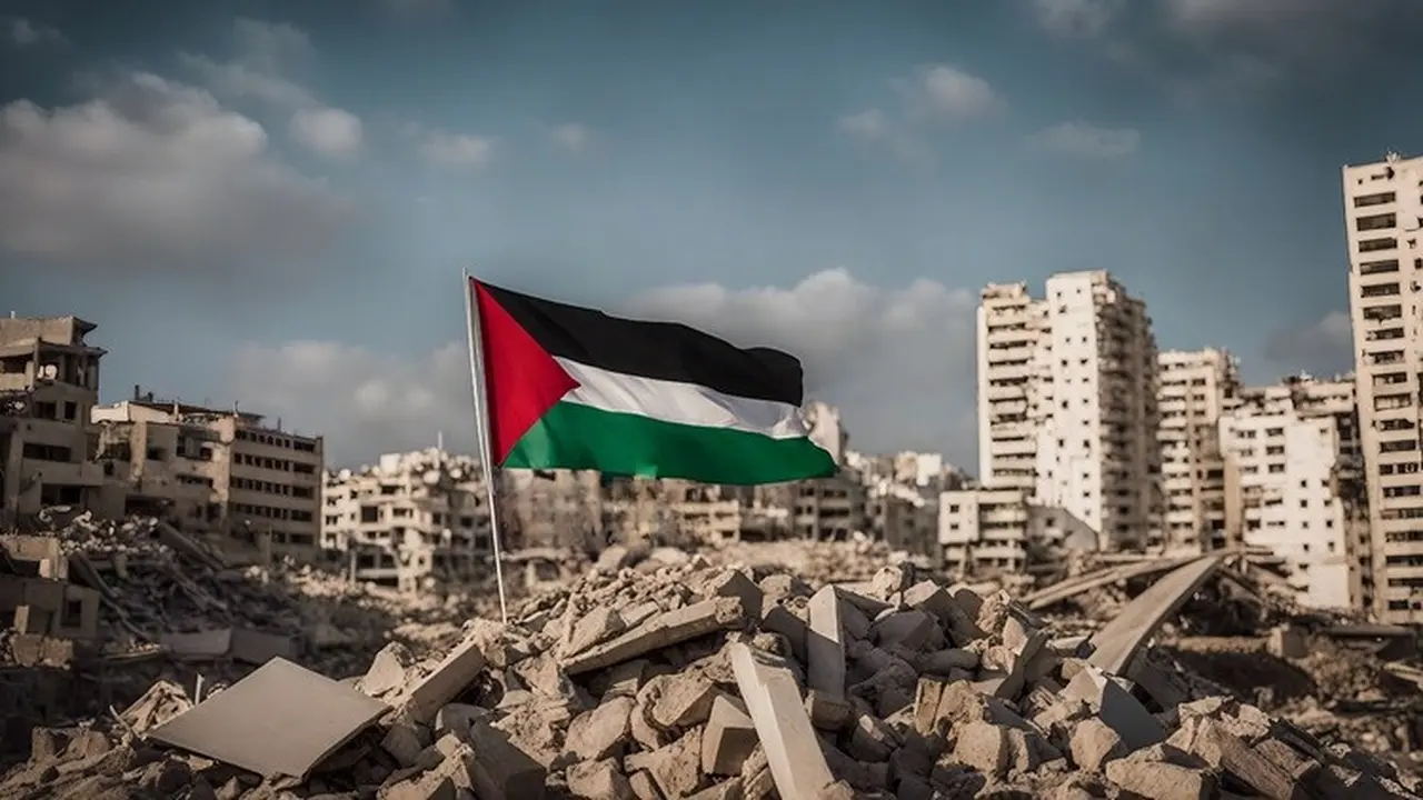 Ilustrasi Palestina.