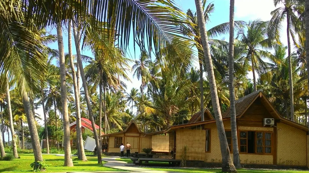 Vila Solong salah satu hotel di Banyuwangi yang okupansinya libur lebaran capai 100 persen. (Istimewa)
