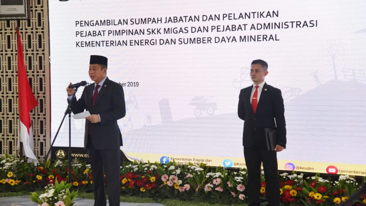 Menteri Energi dan Sumber Daya Mineral (ESDM) Ignasius Jonan